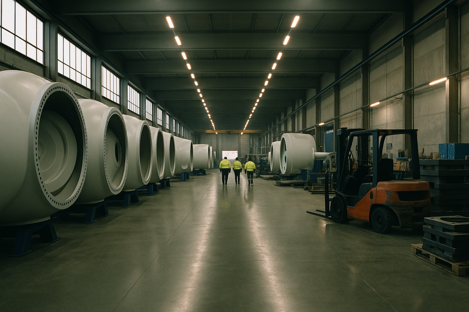 Vestas expands Lem, west Jutland wind production shifts inland, 110m kroner gathers jobs at one site