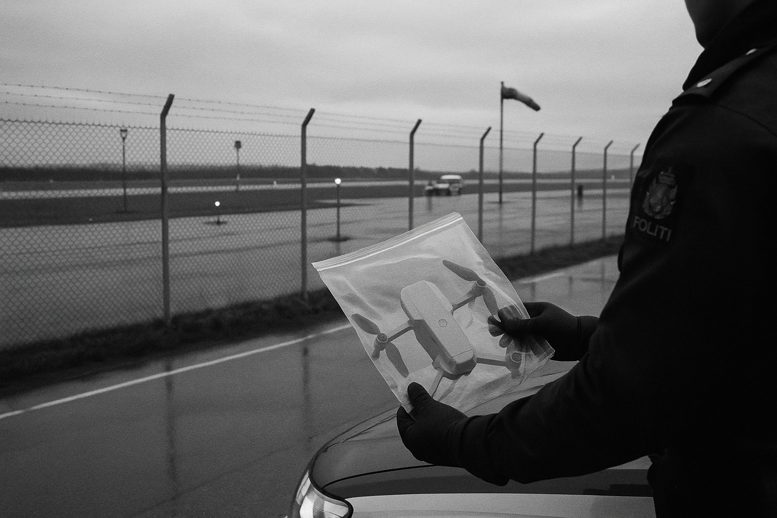Drone halts Stavanger traffic, police seize device, one pilot admits flight