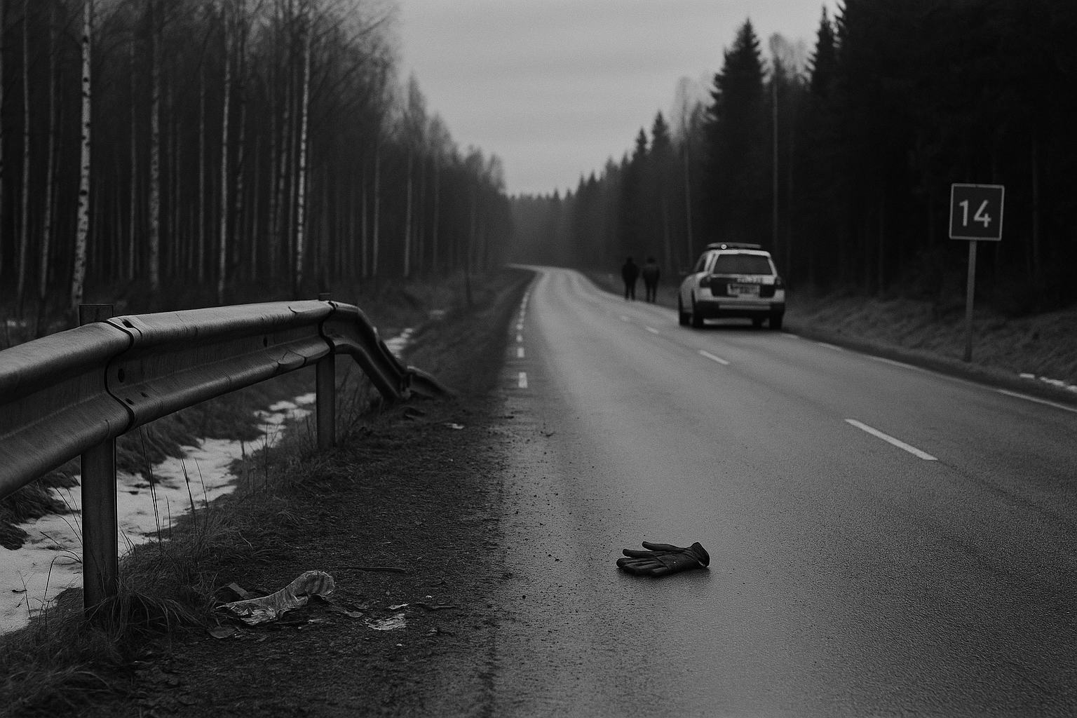 Man dies in Ludvika crash, rural road risks persist, police give few details