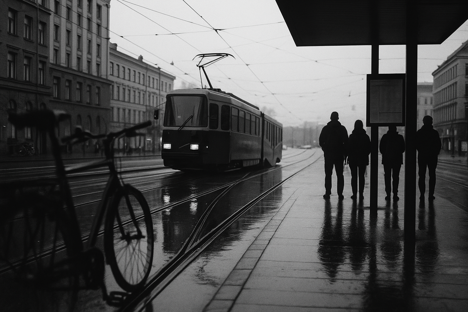 Helsinki trams stop at rush hour, city centre power fault halts core commuter link