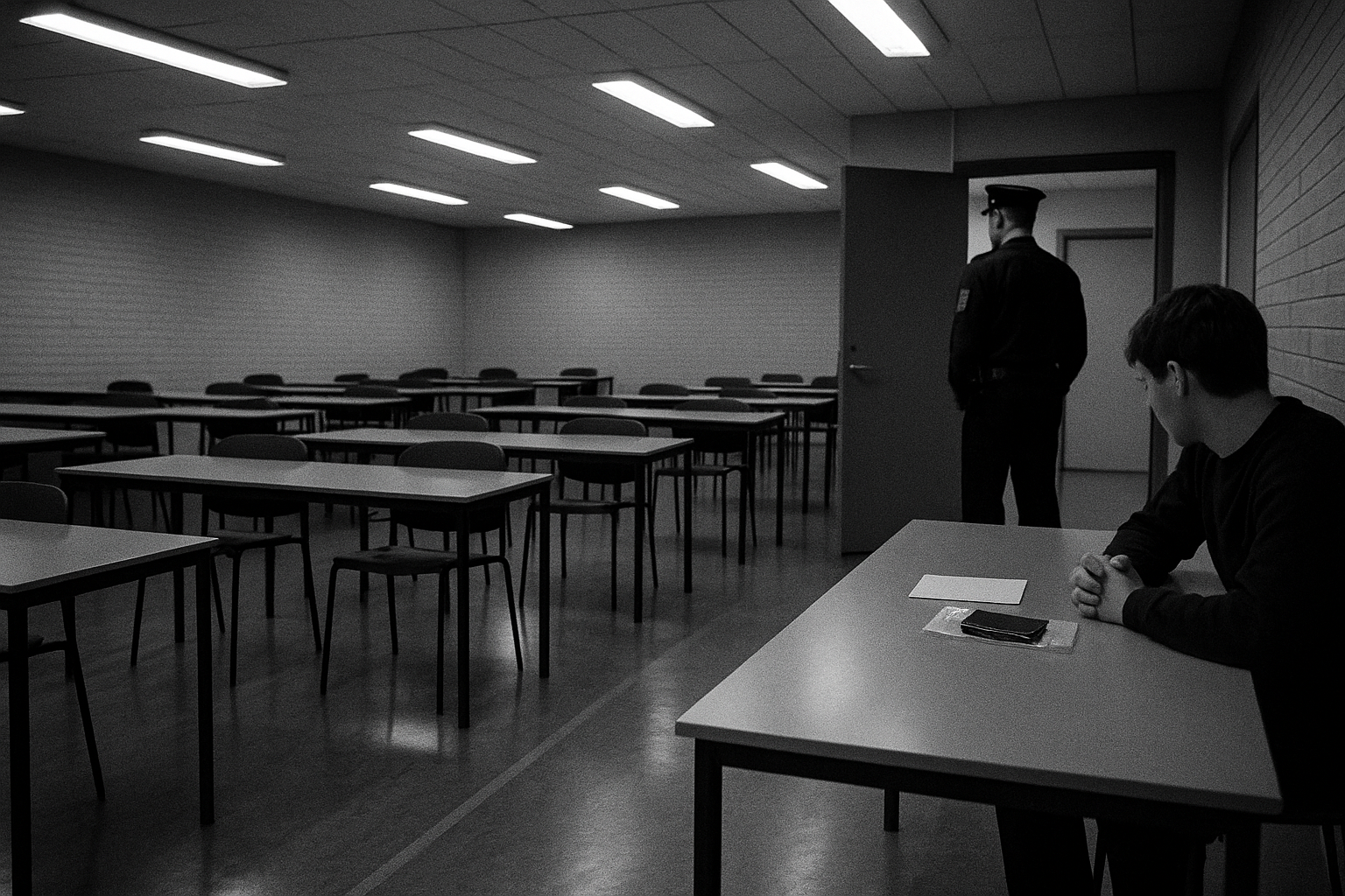 Danish gymnasium adds exam guards, oral tests bring surveillance into prep room