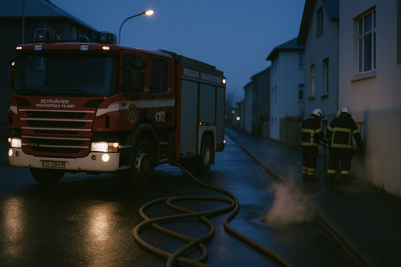 Reykjavík crews extinguish Hlíðar fire, Sogavegur leak adds second call, small incidents keep city services on routine strain