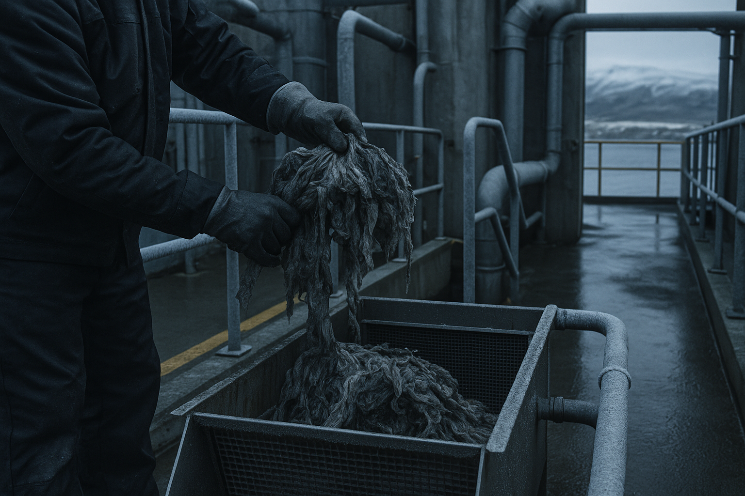Akureyri pulls 50 tons from sewers, wet wipes drive cleanup burden, utility pays for household waste