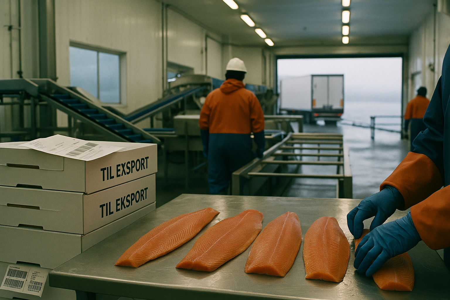 Trump tariff threat hits Norwegian salmon, US market risk exposes export dependence