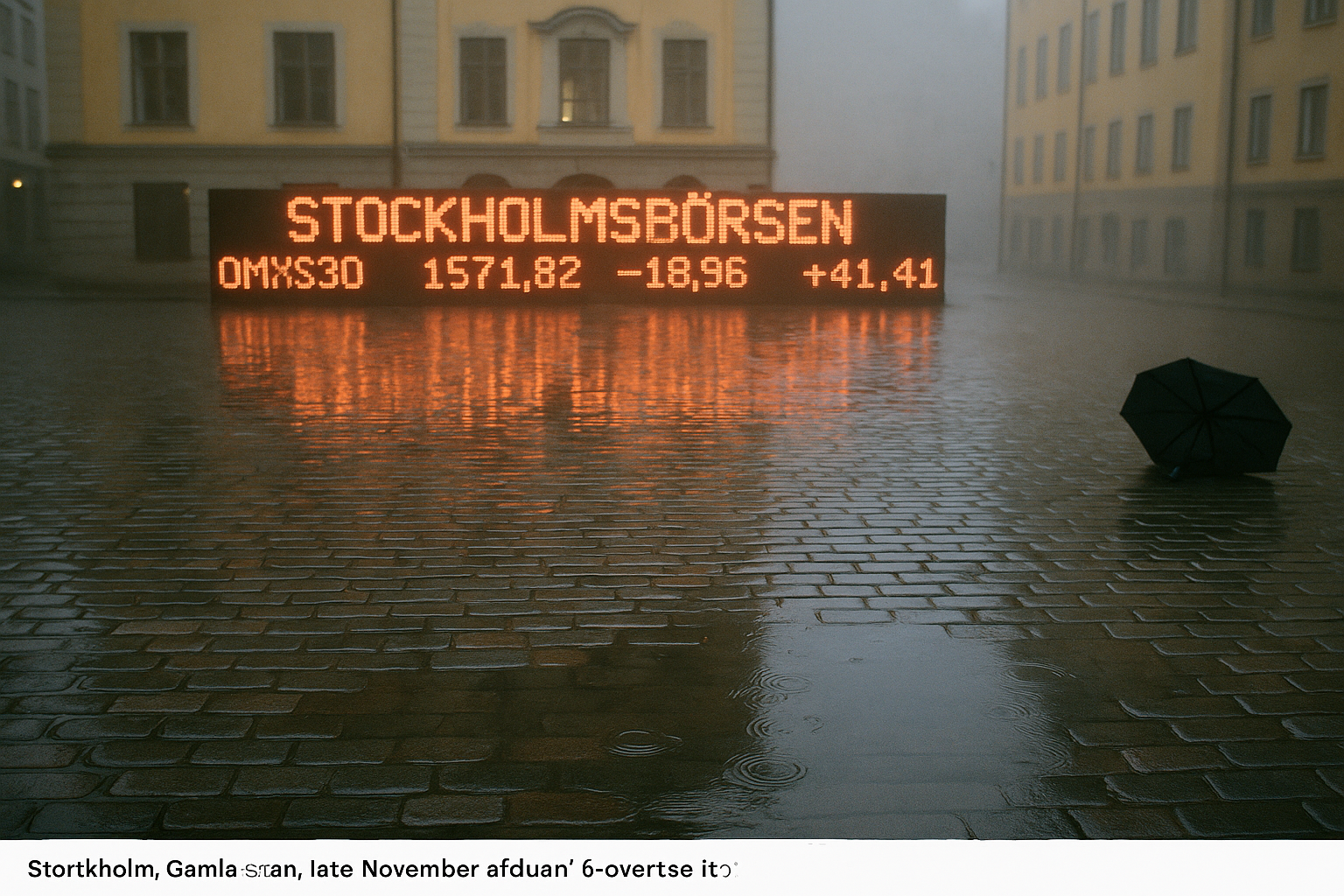 Stockholm Exchange Drops Five Percent as Iran Escalation Hits Export-Heavy Sweden Hardest