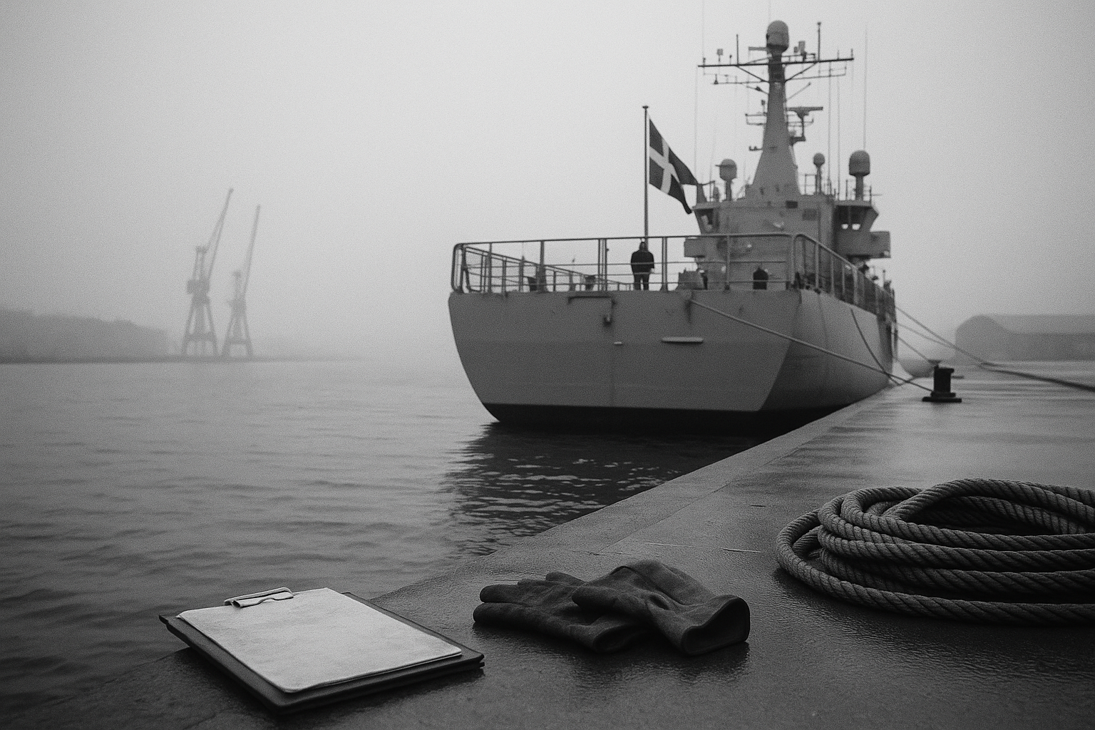 Danish navy runs 10% short, Baltic patrols and North Atlantic duties depend on fewer crews