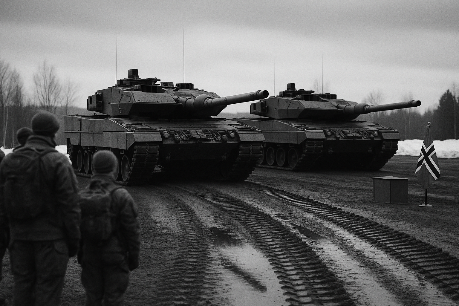 Norway receives first Leopard tanks, Rena ceremony marks delayed army rebuild