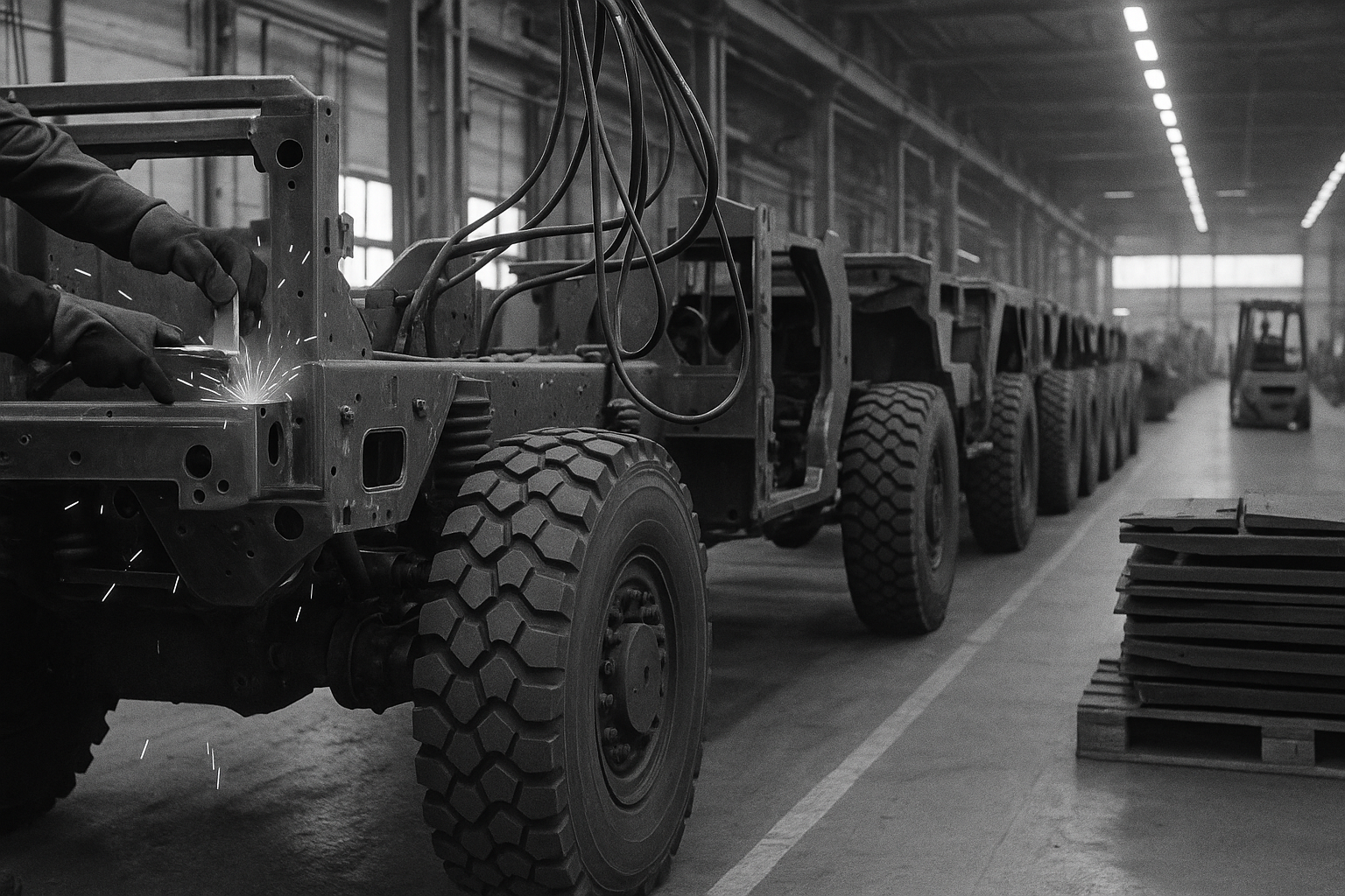Sisu Auto surges on GTP orders, Finnish rearmament lifts factory output, export test comes next