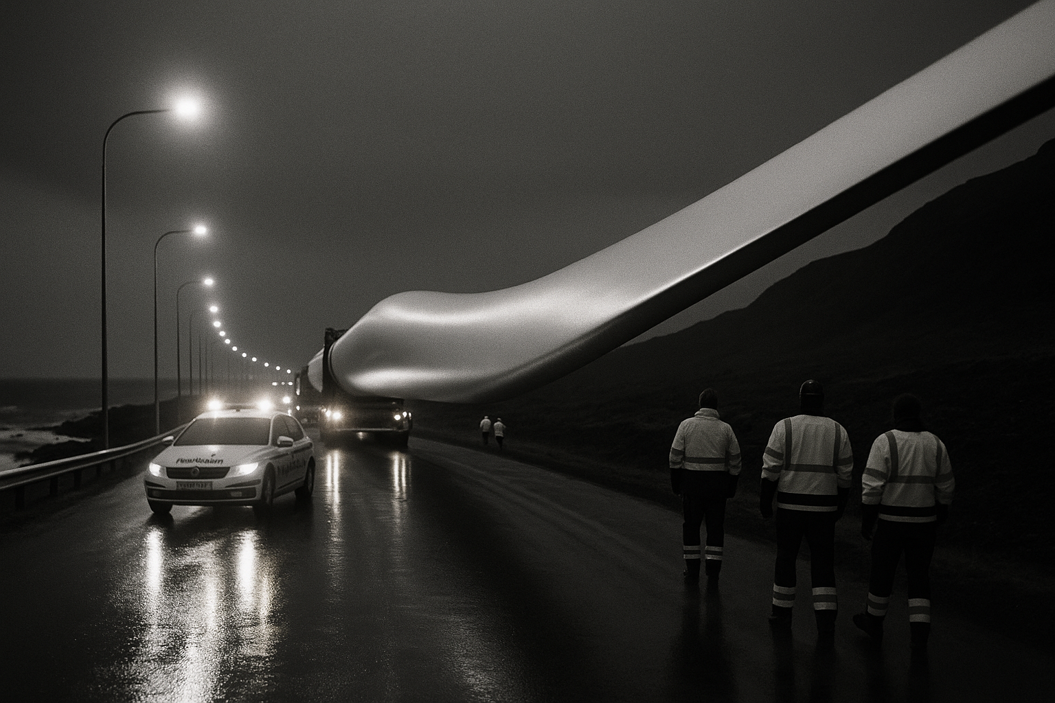 Heavy transport starts for Vaðölduver, 400 night convoys, road burden spreads across five municipalities